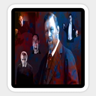 Bram Stoker Sticker